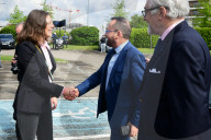 Ministers Astrid Panosyan-Bouvet And Yannick Neuder Visit Valserve For World Day For Safety And Health At Work