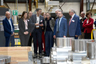 Ministers Astrid Panosyan-Bouvet And Yannick Neuder Visit Valserve For World Day For Safety And Health At Work