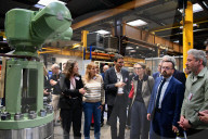 Ministers Astrid Panosyan-Bouvet And Yannick Neuder Visit Valserve For World Day For Safety And Health At Work