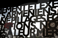 Commemoration Of The 110th Anniversary Of The Armenian Genocide In Villeurbanne