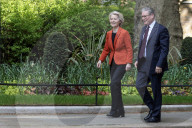 Kier Starmer Ursula von der Leyen, to No10