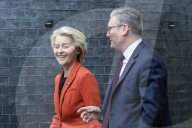 Kier Starmer Ursula von der Leyen, to No10