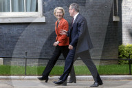 Kier Starmer Ursula von der Leyen, to No10