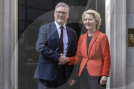 Kier Starmer Ursula von der Leyen, to No10