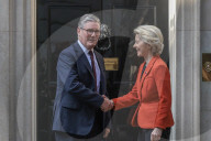 Kier Starmer Ursula von der Leyen, to No10