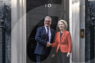 Kier Starmer Ursula von der Leyen, to No10