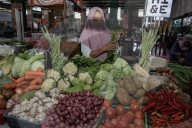 Indonesian Traditional Market 