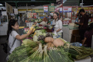 Indonesian Traditional Market 