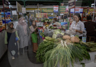 Indonesian Traditional Market 