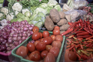 Indonesian Traditional Market 