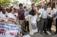 Congress Protest Against Attack In Pahalgam