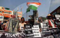 Protest Against Attack In Pahalgam 