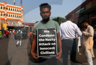 Protest Against Attack In Pahalgam 