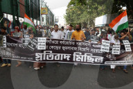 Protest Against Attack In Pahalgam 