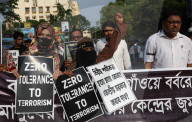 Protest Against Attack In Pahalgam 