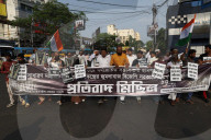 Protest Against Attack In Pahalgam 