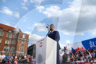 Rafal Trzaskowski's Election Rally In Katowice