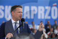 Rafal Trzaskowski's Election Rally In Katowice