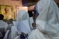 Memorial Pope Francis In Kolkata