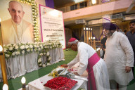 Memorial Pope Francis In Kolkata