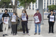 A Holocaust Remembrance Day Protest Against The War In Gaza