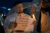 Protest Against Attack In Pahalgam 