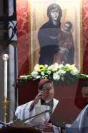 Rosary For Pope Francis In Rome
