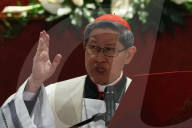 Rosary For Pope Francis In Rome