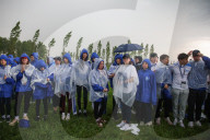 Heavy Rainfall During International March Of The Living 