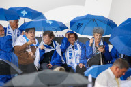 Heavy Rainfall During International March Of The Living 