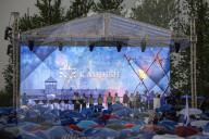 Heavy Rainfall During International March Of The Living 