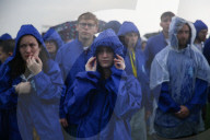 Heavy Rainfall During International March Of The Living 