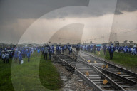 Heavy Rainfall During International March Of The Living 