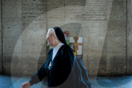 Catholics Pay Their Respects To Pope Francis As He Lies In State