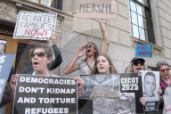 Rally Demanding Release Of Deported Venezuelan Detainees