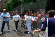 Mexico City Head Of Government Clara Brugada Tours The Zocalito De Las Infancias