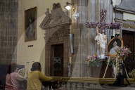 Faithful Catholic Bid Farewell To Pope Francis