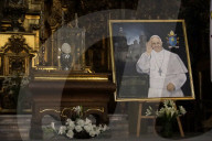 Faithful Catholic Bid Farewell To Pope Francis