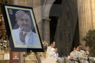 Faithful Catholic Bid Farewell To Pope Francis