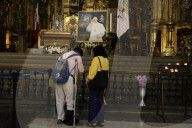 Faithful Catholic Bid Farewell To Pope Francis