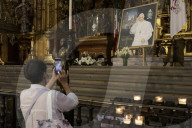 Faithful Catholic Bid Farewell To Pope Francis
