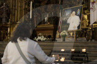 Faithful Catholic Bid Farewell To Pope Francis