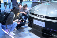 AUDI Boothl At 2025 Shanghai Auto Show