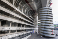 FUSSBALL - Ansichten des San-Siro-Stadions in Mailand