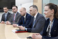 Rachel Reeves UK Chancellor of the Exchequer attends IMF Spring meetings