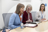 Rachel Reeves UK Chancellor of the Exchequer attends IMF Spring meetings