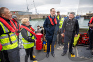 Chief Secretary to the Treasury Darren Jones visits Border Force operations in Dover, UK.