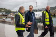 Chief Secretary to the Treasury Darren Jones visits Border Force operations in Dover, UK.