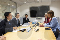 Rachel Reeves UK Chancellor of the Exchequer attends IMF Spring meetings