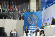 Rachel Reeves UK Chancellor of the Exchequer attends IMF Spring meetings